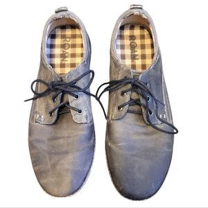 Roan By BedStu Arlo Charcoal Grey Oxford Shoes Size US 12